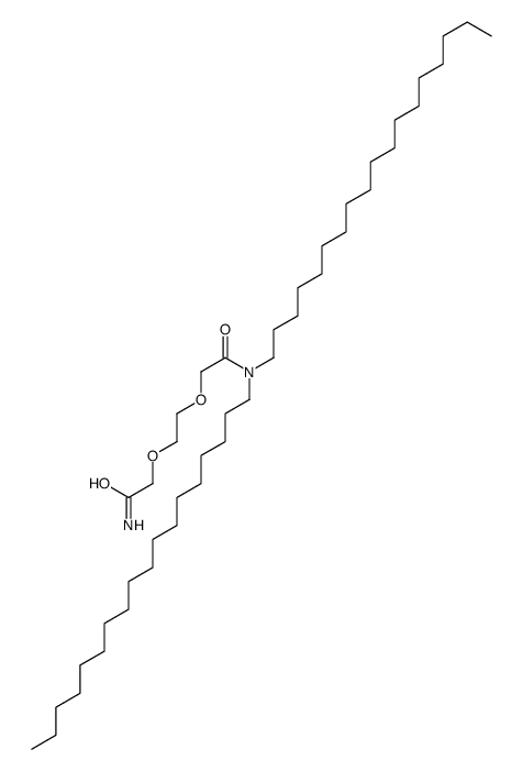 2,2'-(Ethylenebisoxy)bis(N,N-dioctadecylacetamide) Structure