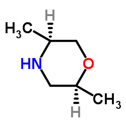 (2S,5S)-2,5-Dimethylmorpholine Structure