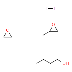 Butoxypolypropoxypolyethoxyethanol-iodine complex结构式