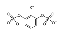 1,3-bis-sulfooxy-benzene, dipotassium-compound Structure