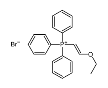 2-ethoxyethenyl(triphenyl)phosphanium,bromide Structure