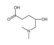 Pentanoic acid, 5-(dimethylamino)-4-hydroxy-, (4R)- (9CI) Structure