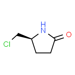 (S)-5-(CHLOROMETHYL)PYRROLIDIN-2-ONE结构式