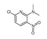 6-chloro-2-dimethylamino-3-nitropyridine Structure