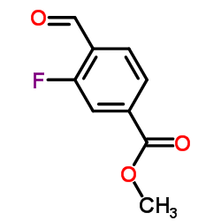 Methyl 3-fluoro-4-formylbenzoate picture