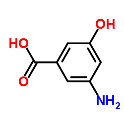 3-Amino-5-hydroxybenzoic acid structure