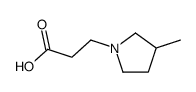 1-Pyrrolidinepropanoicacid,3-methyl-(9CI)结构式
