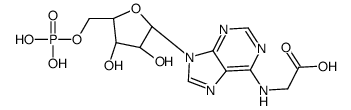 N(6)-carboxymethyl-5'-AMP结构式