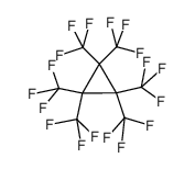 hexakistrifluoromethylcyclopropane结构式