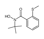 N-[2-(methylthio)benzoyl]-N-t-butyl-hydroxylamine Structure