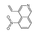 Isoquinoline, 4-ethenyl-5-nitro- (9CI) structure