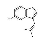 5-fluoro-3-(2-methylprop-1-enyl)-1H-indene Structure