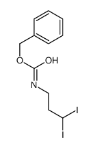 benzyl N-(3,3-diiodopropyl)carbamate结构式