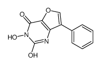 3-hydroxy-7-phenyl-1H-furo[3,2-d]pyrimidine-2,4-dione Structure