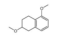 2,5-dimethoxy-1,2,3,4-tetrahydronaphthalene Structure