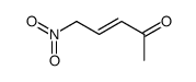 3-Penten-2-one, 5-nitro- (9CI)结构式
