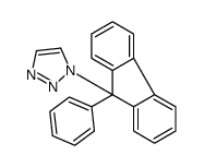 1-(9-phenylfluoren-9-yl)triazole Structure