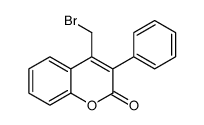 4-(bromomethyl)-3-phenylchromen-2-one Structure