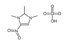 1,2,3-trimethyl-4-nitro-1,2-dihydroimidazol-1-ium,perchlorate Structure