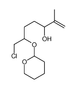 7-chloro-2-methyl-6-(oxan-2-yloxy)hept-1-en-3-ol Structure