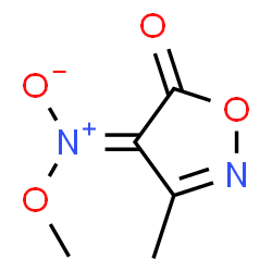 5(4H)-Isoxazolone,3-methyl-4-(methyl-aci-nitro)-,(E)-(9CI)结构式