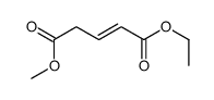 ethyl methyl pent-2-ene-1,5-dioate结构式