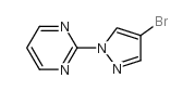 2-(4-BROMO-1H-PYRAZOL-1-YL)PYRIMIDINE structure