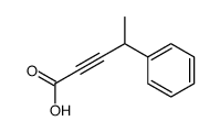 4-phenylpent-2-ynoic acid Structure