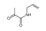 Propanamide, 2-oxo-N-2-propenyl- (9CI) Structure