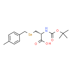 (R)-2-((tert-Butoxycarbonyl)amino)-3-((4-methylbenzyl)selanyl)propanoic acid picture