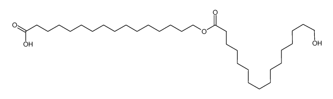 16-hydroxyhexadecanoic acid Structure