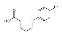 5-(4-bromophenoxy)pentanoic acid Structure