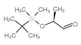 (S)-2-(TERT-BUTYL-DIMETHYL-SILANYLOXY)-PROPIONALDEHYDE Structure