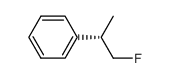 ((S)-2-fluoro-1-methyl-ethyl)-benzene Structure