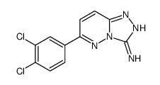 6-(3,4-dichlorophenyl)-[1,2,4]triazolo[4,3-b]pyridazin-3-amine Structure