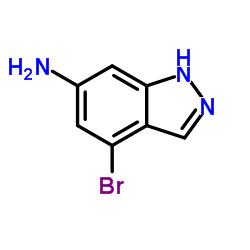4-Bromo-1H-indazol-6-amine Structure