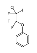 (2-chloro-1,1,2-trifluoro-2-iodoethoxy)benzene Structure