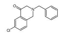2-benzyl-6-chloro-1,3-dihydroisoquinolin-4-one结构式