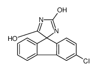 3-chlorospiro[fluorene-9,5'-imidazolidine]-2',4'-dione Structure