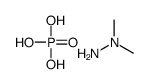 1,1-dimethylhydrazine,phosphoric acid Structure