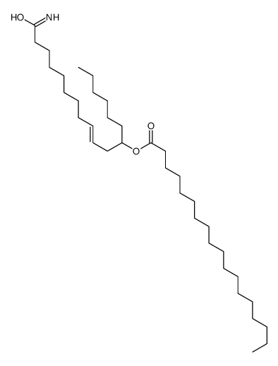 (18-amino-18-oxooctadec-9-en-7-yl) octadecanoate结构式