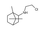 N-(2-chloroethyl)-4,7,7-trimethylbicyclo[2.2.1]heptan-3-amine Structure