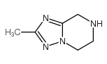 2-甲基-5,6,7,8-四氢-[1,2,4]三唑并[1,5-a]吡嗪结构式