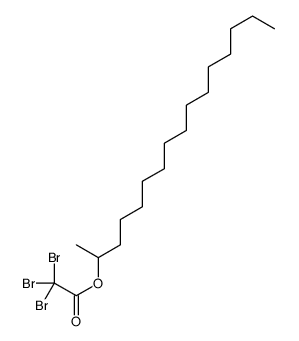 hexadecan-2-yl 2,2,2-tribromoacetate结构式