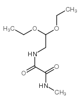 N-(2,2-Diethoxyethyl)-N'-methyl-ethanediamide结构式