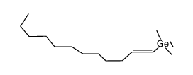(E)-1-triethylgermyl-1-dodecene结构式