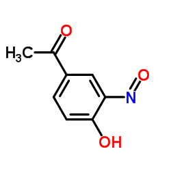 1-(4-Hydroxy-3-nitrosophenyl)ethanone结构式