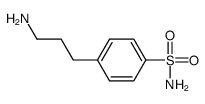 4-(3-aminopropyl)benzenesulfonamide结构式