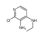 2-氯-N4-乙基吡啶-3,4-二胺结构式