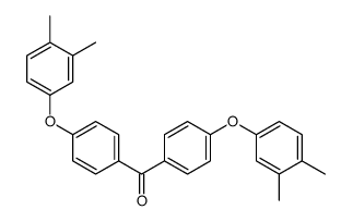 bis[4-(3,4-dimethylphenoxy)phenyl]methanone结构式